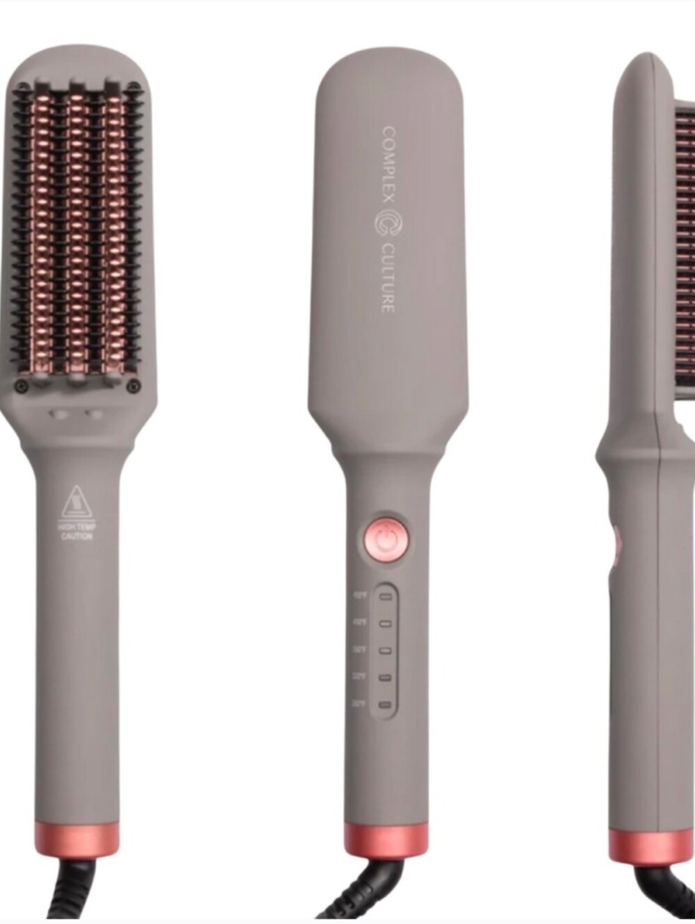 Complex Culture Smoothing and Straightening Brush NIB Heat Tool For Dry Hair